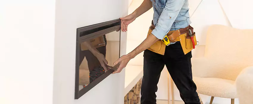 Metal Fireplace Installation in Mukilteo, Washington