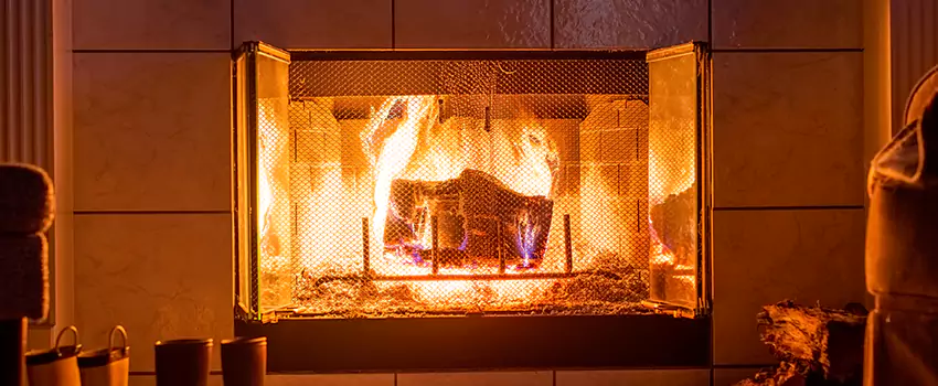 Mendota Hearth Landscape Fireplace Installation in Mukilteo, Washington