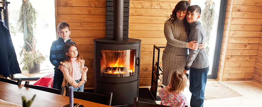 Morso Cast Iron Fireplace Insert Installation in Mukilteo, Washington
