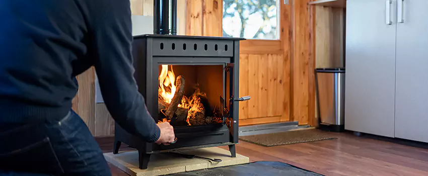 Open Hearth Wood Fireplace Installation in Mukilteo, WA