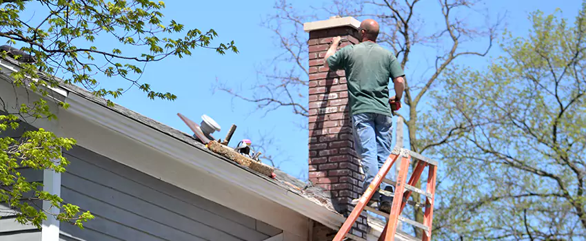 Vinyl and PVC Chimney Flashing Installation in Mukilteo, WA