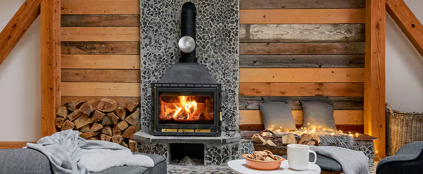 Thelin Hearth Products Direct Vent Gas Stove Fireplace Inspection in Mukilteo, Washington